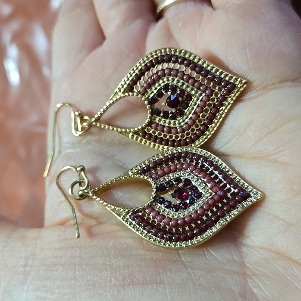 Women's Goldtone Pierced Dangle Earrings